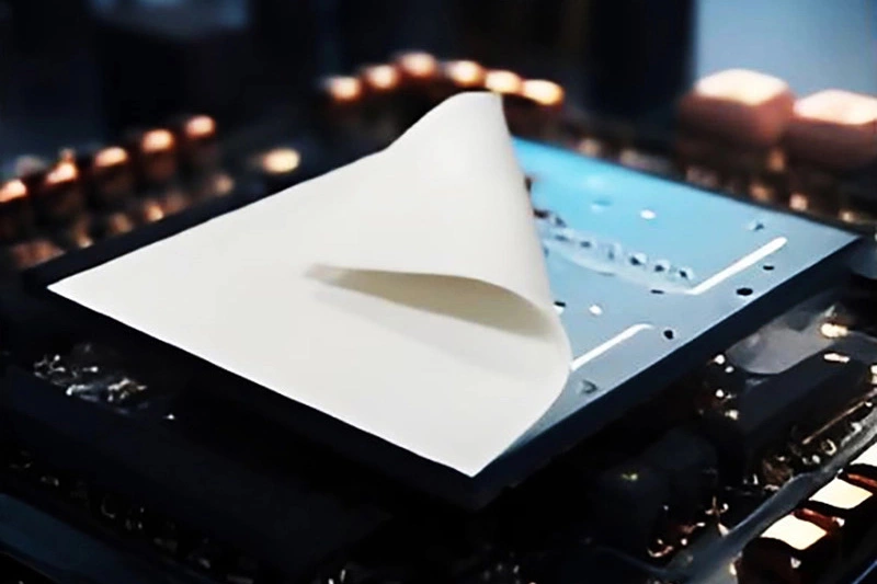 Boron Nitride Thermal Pad application